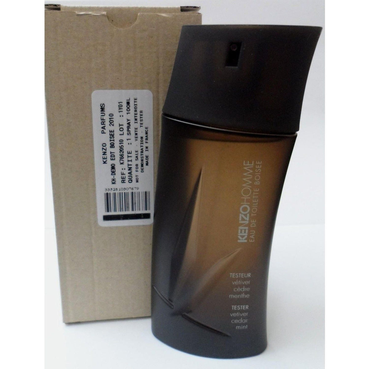 KENZO HOMME BOISEE by KENZO 3.3 / 3.4 oz edt Spray for men NEW tester 3352810307679