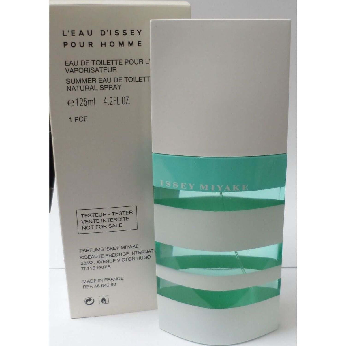 L'EAU D'ISSEY POUR HOMME SUMMER Issey Miyake 4.2 oz Men Cologne NEW tester