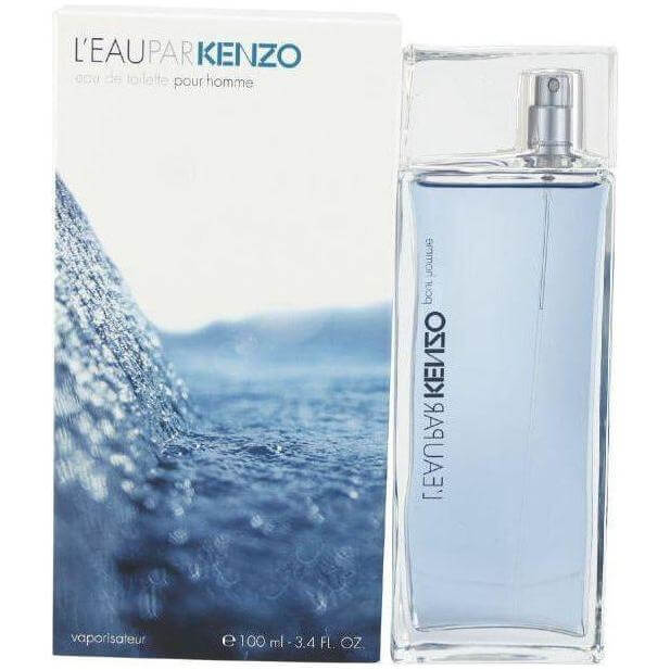 L'EAU PAR KENZO men edt cologne 3.4 / 3.3 oz NEW IN BOX 3352810087908