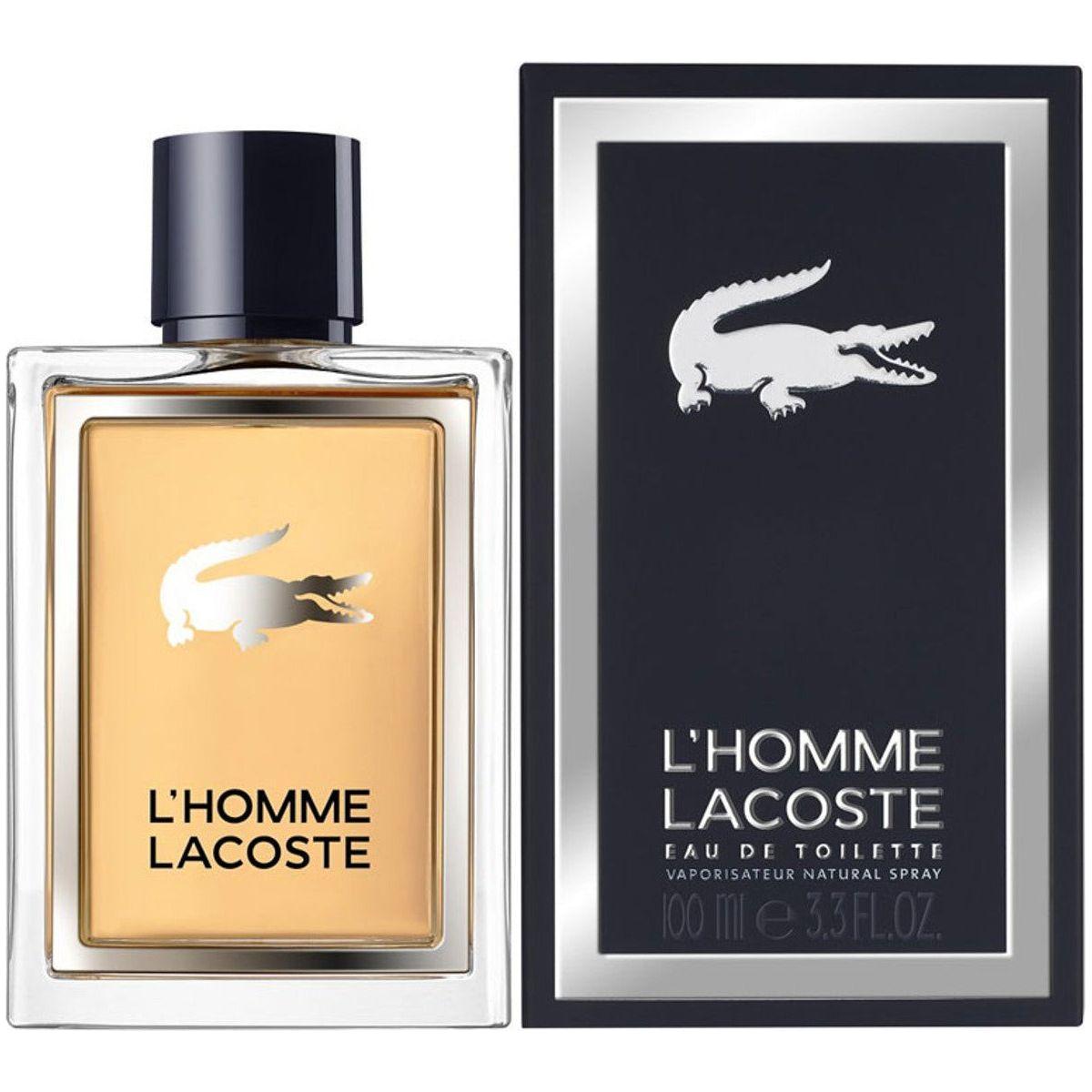L'homme Lacoste by Lacoste 3.3 / 3.4 oz EDT colonge For Men New in Box 3386460149334