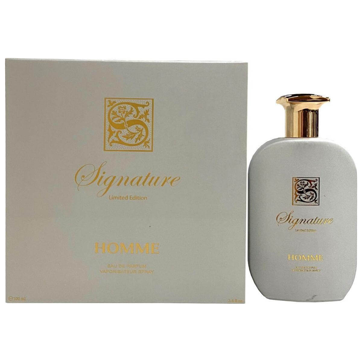 Limited Edition Silver Homme by Signature cologne EDP 3.3 / 3.4 oz New in Box 7806723188680