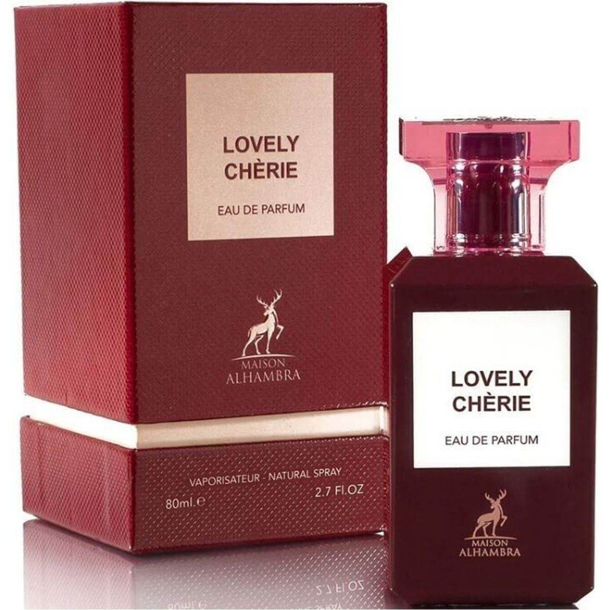 Lovely Cherie by Maison Alhambra perfume for women EDP 2.7 oz New in Box 6291108735794