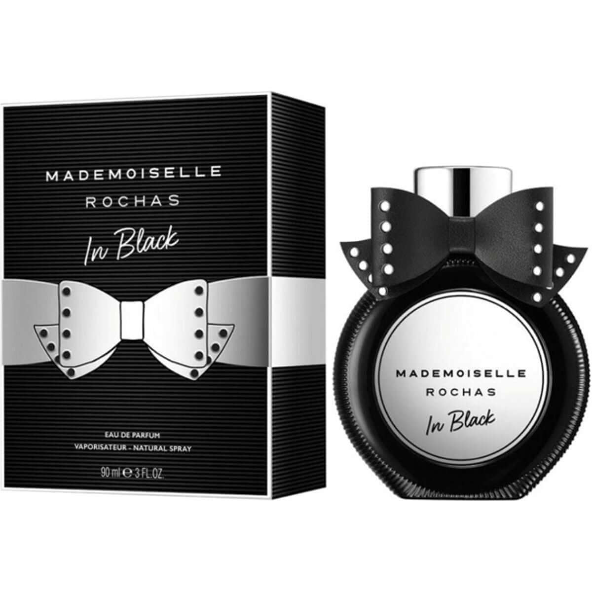 Mademoiselle Rochas In Black by Rochas perfume EDP 3 oz New in Box 3386460119399