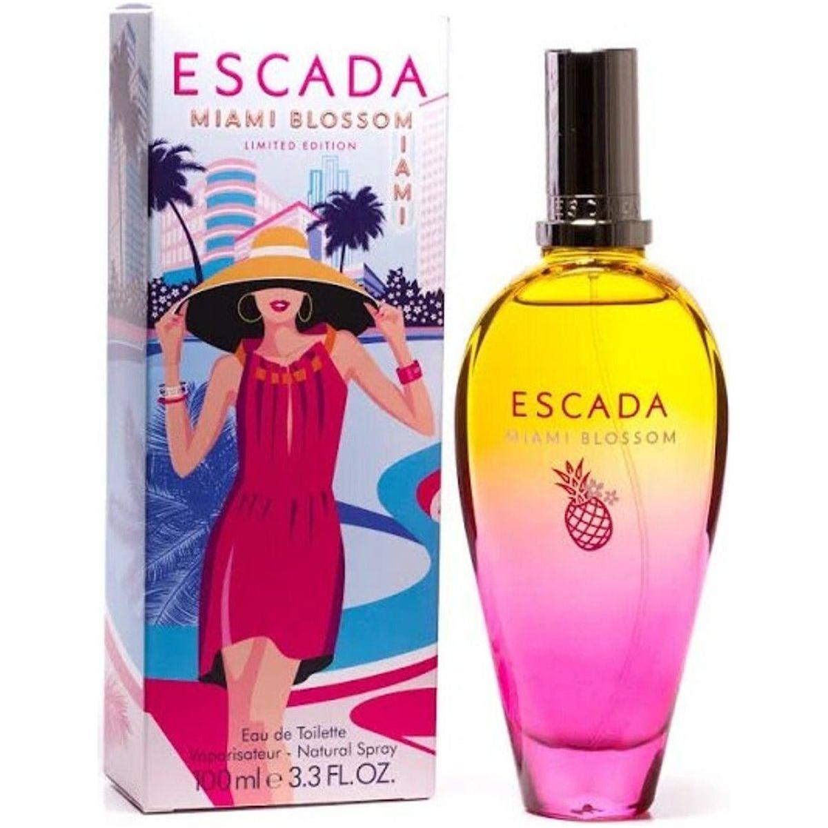 Miami Blossom by Escada for women EDT 3.3 / 3.4 oz New in Box 3614227594616