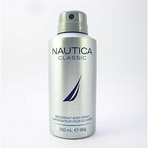 NAUTICA CLASSIC DEODORANT BODY SPRAY 5.0 oz for Men 3607346373835