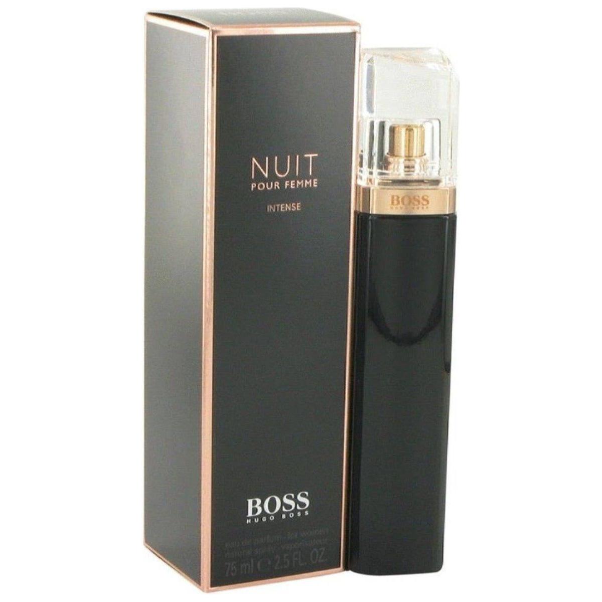 NUIT POUR FEMME INTENSE by Hugo Boss perfume EDP 2.5 oz New in Box 737052796567
