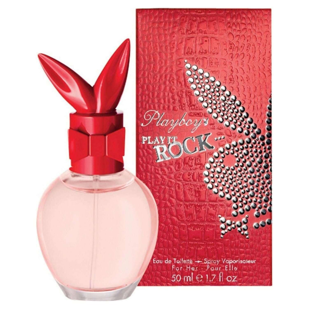 PLAY IT ROCK by Playboy Perfume for Women 2.5 oz Spray edt NEW in BOX 3607348304981