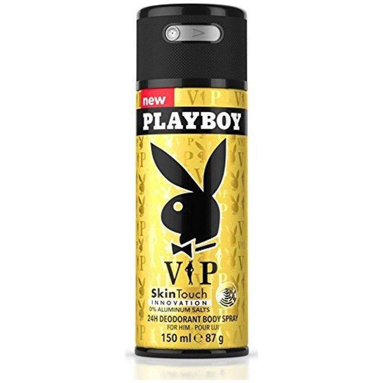 Playboy VIP Deodorant Body Spray men 5 oz 3614221642443