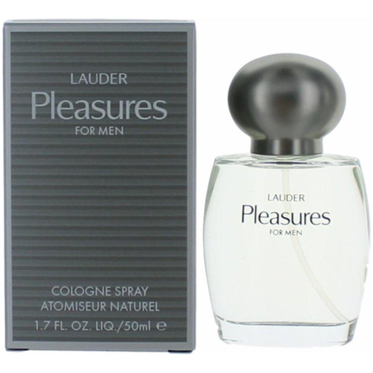 PLEASURES by Estee Lauder cologne for men EDC 1.6 / 1.7 oz New in Box 027131521426