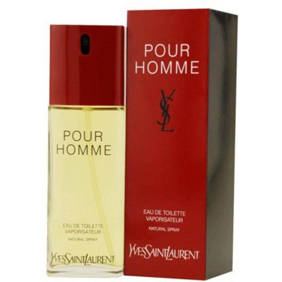 POUR HOMME YSL Yves St Laurent Cologne 3.3 / 3.4 oz Spray New in Box 3365440002944