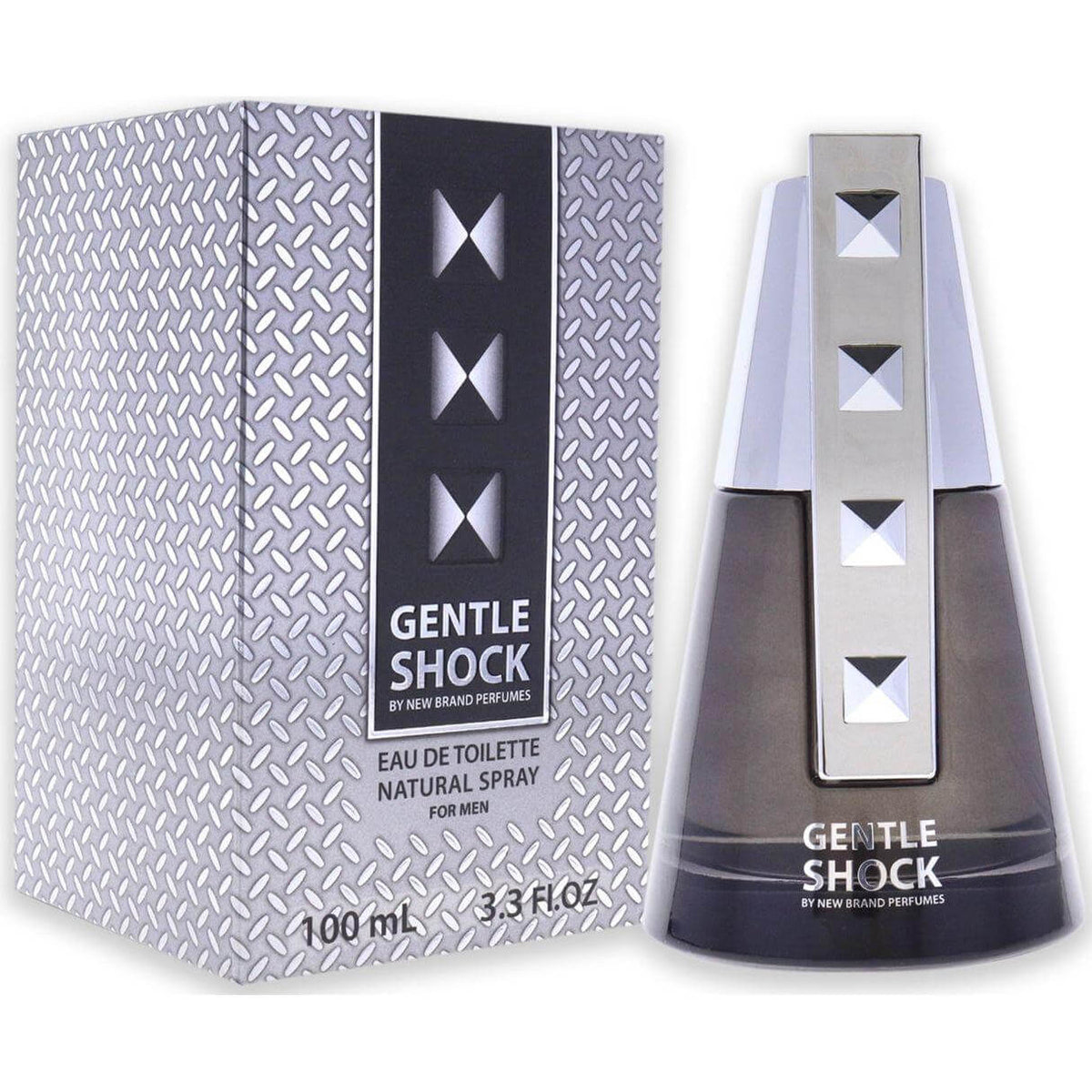 Prestige Gentle Shock by New Brand cologne for men EDT 3.3 /3.4 oz New In Box 5425017735816