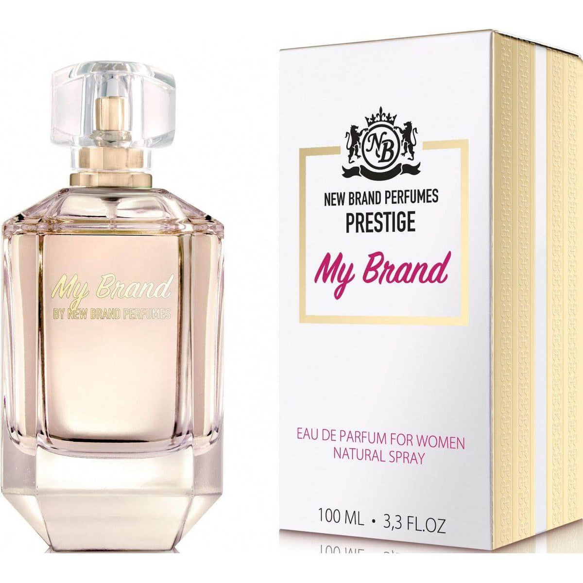 Prestige My Brand by New Brand perfume for women EDP 3.3 /3.4 oz New In Box 5425039220550