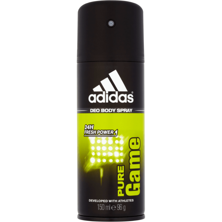 Pure Game Adidas Deodorant Body Spray Men 5 oz 3607345401119