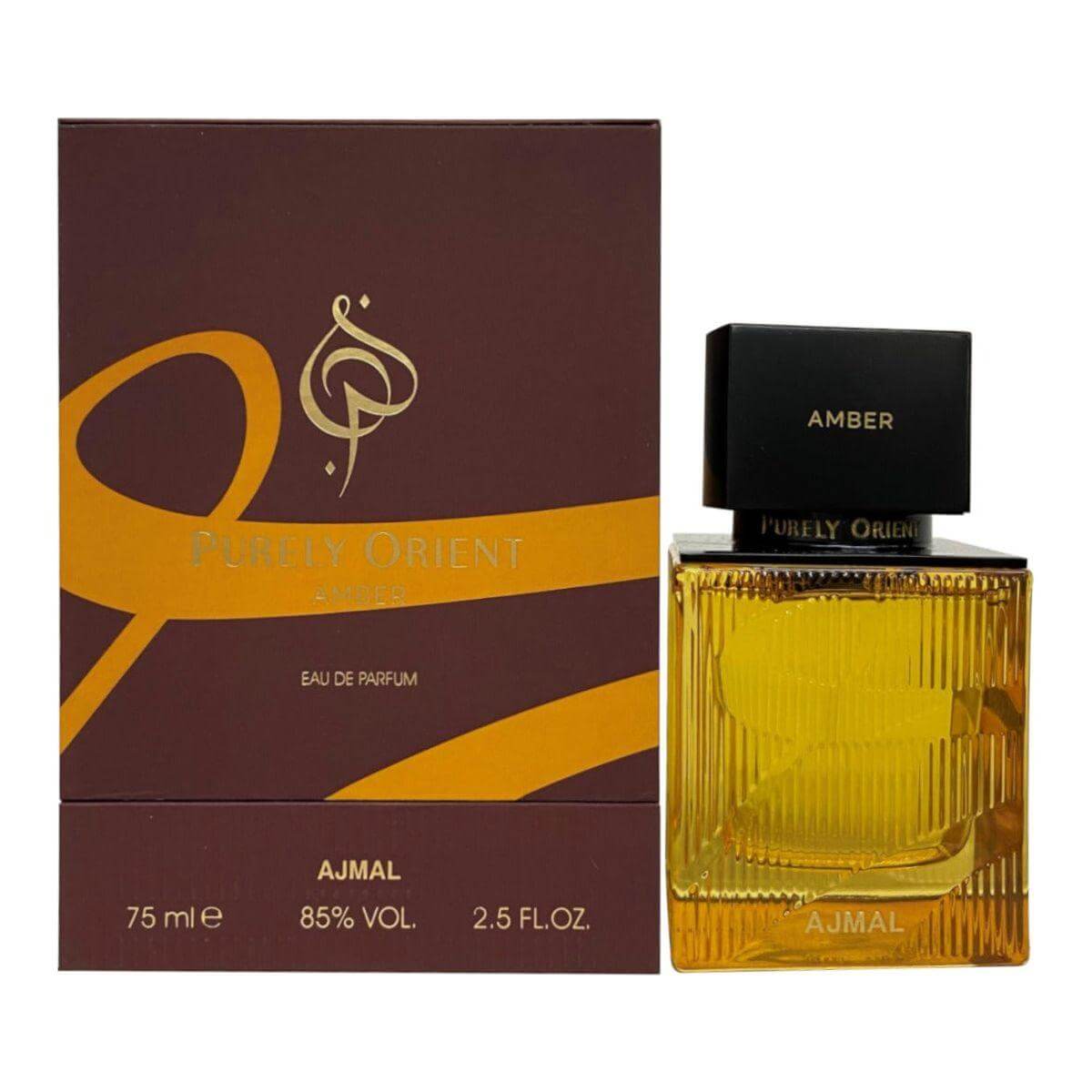 Purely Orient Amber by Ajmal perfume for Unisex EDP 2.5 oz New In Box 6293708011001