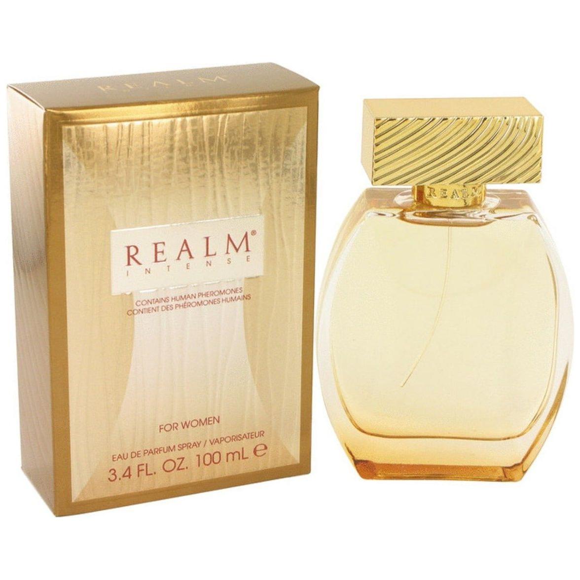 REALM INTENSE by Erox Corp for women EDP 3.3 / 3.4 oz New in Box 603531181042