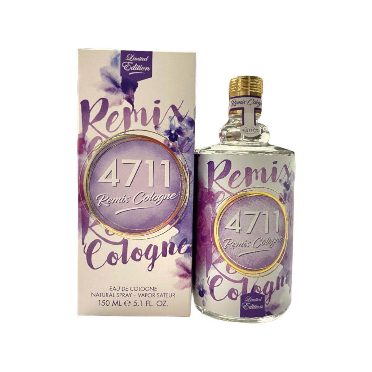 Remix Cologne Lavender (Limited Edition) by 4711 for unisex EDC 5.1 oz New In Box 4011700747597