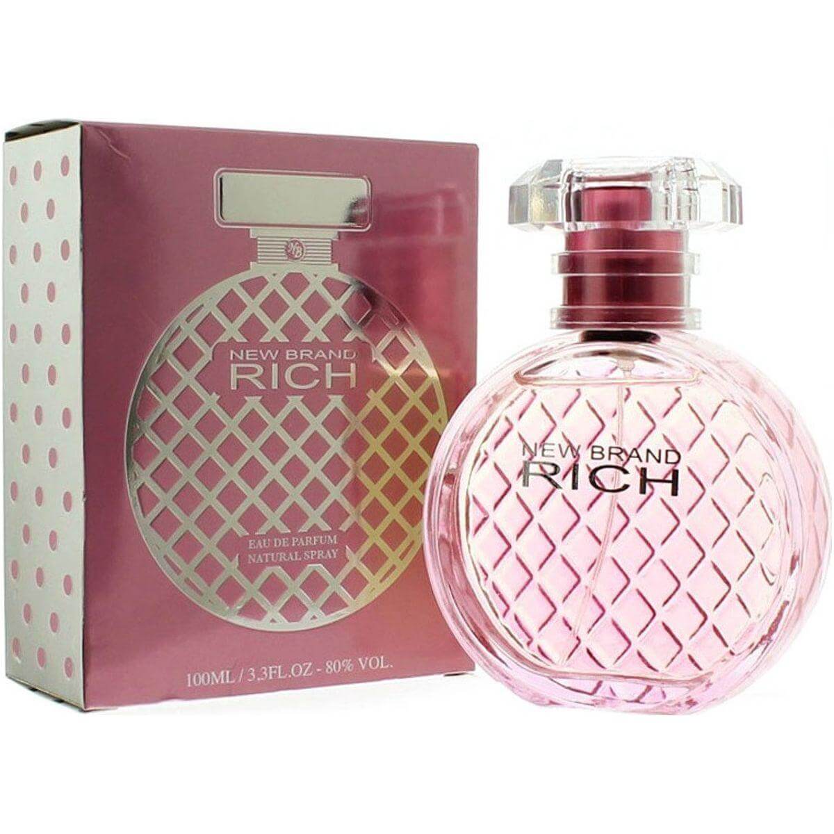 Rich by New Brand perfume for women EDP 3.3 / 3.4 oz New In Box 5425017730668