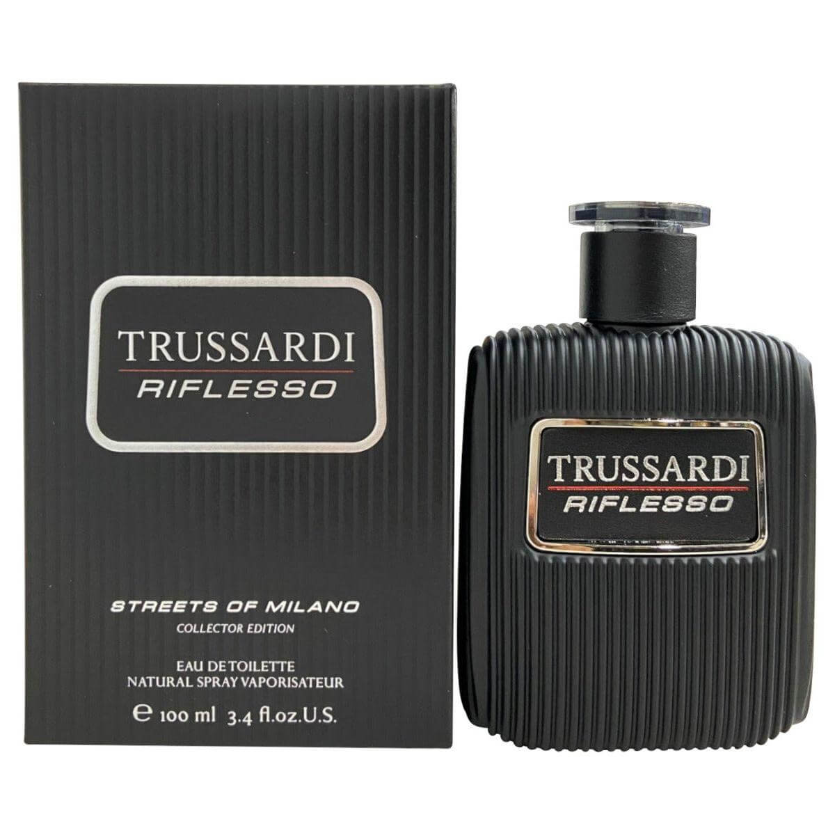 Riflesso Streets Of Milano by Trussardi cologne men EDT 3.3 / 3.4 oz New in Box 8011530806149