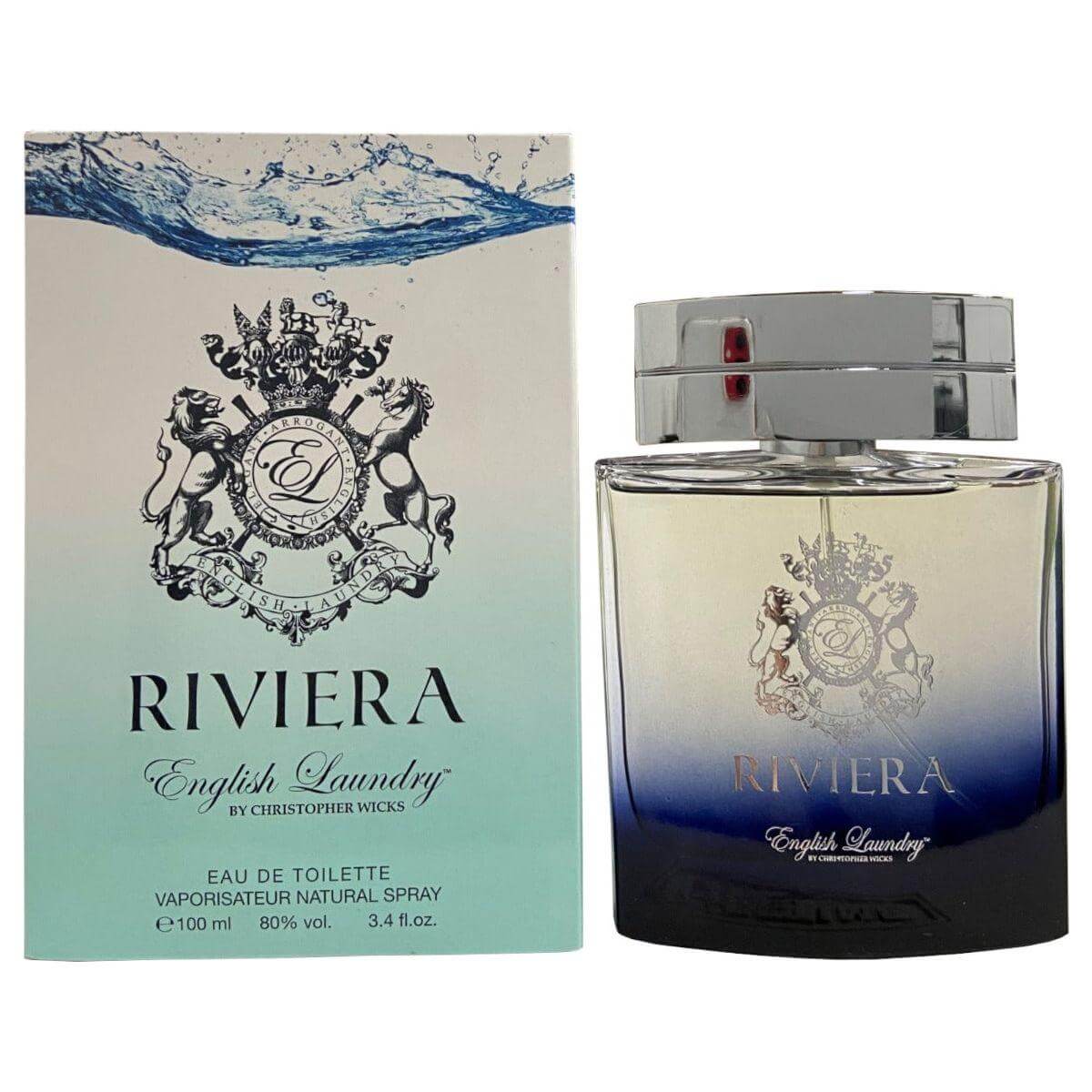 Riviera by English Laundry cologne for men EDT 3.3 /3.4 oz New in Box 819029010002