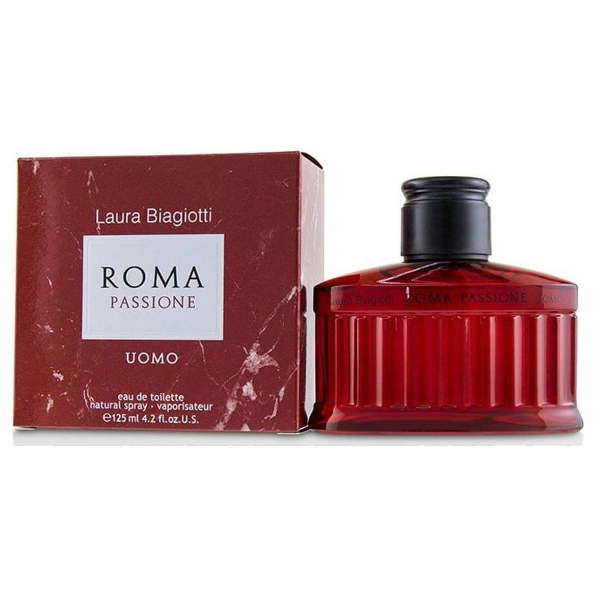 Roma Passione by Laura Biagiotti cologne for men EDT 4.2 oz New in Box 8011530002350
