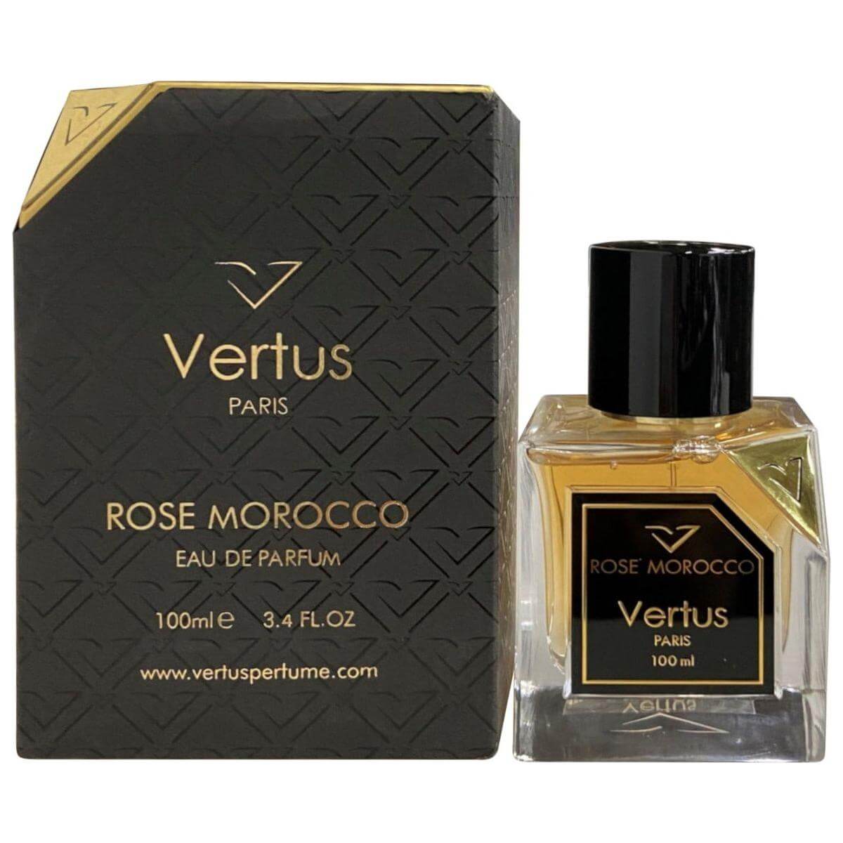 Rose Morocco by Vertus perfume for unisex EDP 3.3 / 3.4 oz New in Box 3612345679246