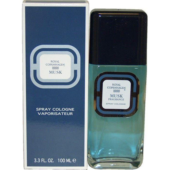 Royal Copenhagen Musk Men 3.3 / 3.4 oz Cologne edc Spray New in Box 603531130224