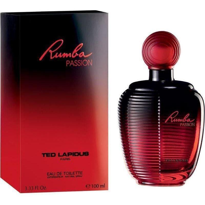 RUMBA PASSION by Ted Lapidus 3.3 / 3.4 oz EDT Perfume For Women New In Box 3355992006767