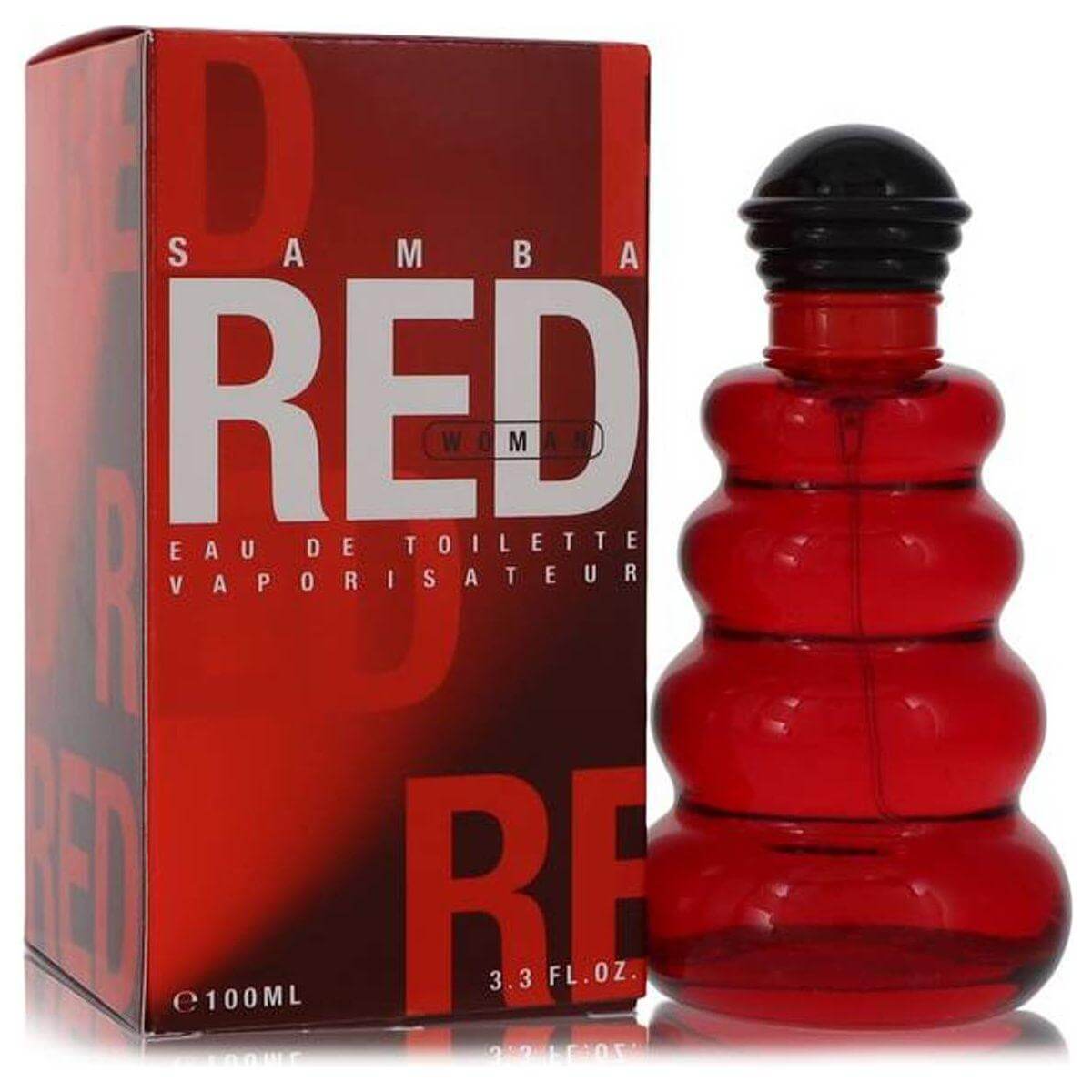 Samba Red by Perfumers Workshop for women EDT 3.3 / 3.4 oz New In Box 8952402170