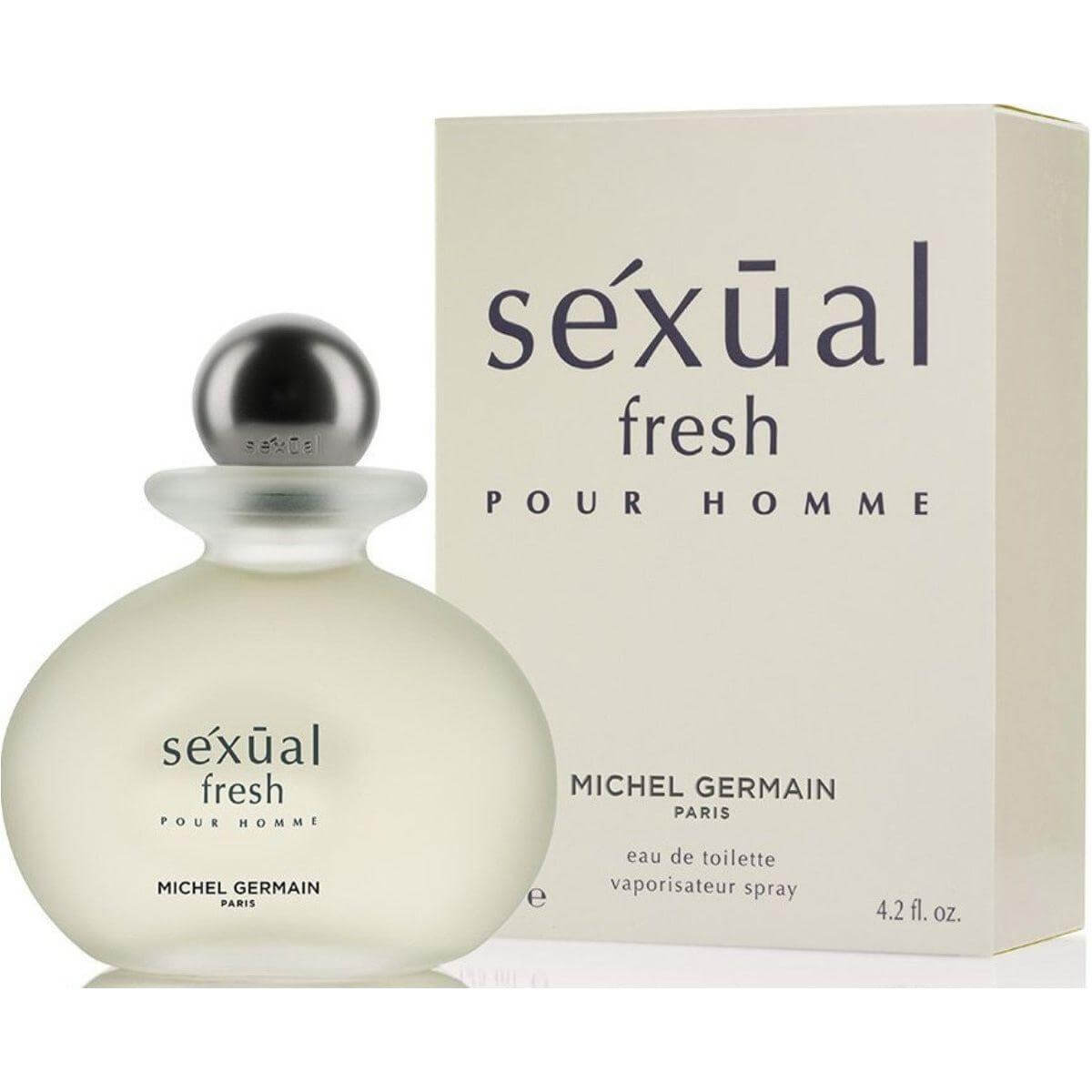 Sexual Fresh pour homme by Michel Germain cologne EDT 4.2 oz New in Box 778628116082