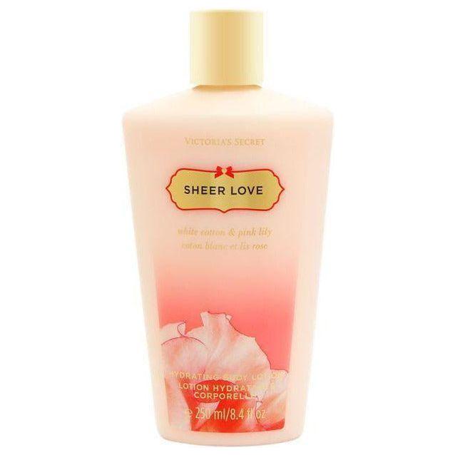 victoria secret sheer love white cotton and pink lily Victoria's Secret Sheer Love Body Lotion By Victoria's Secret 8.4 oz