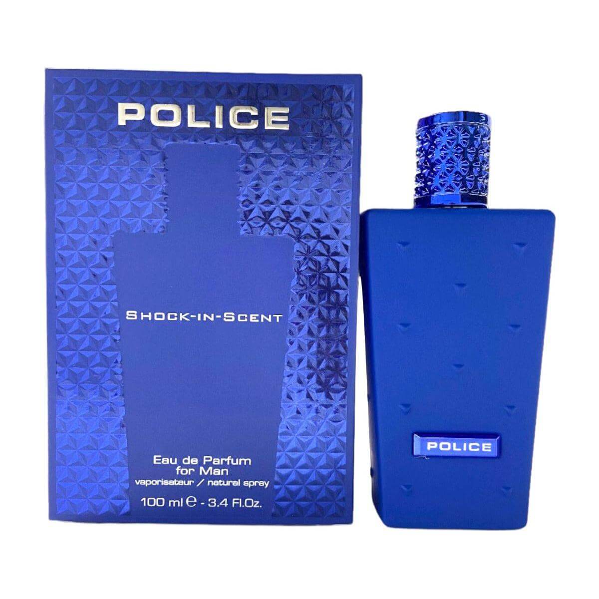 Shock In Scent by Police cologne for men EDP 3.3 / 3.4 oz New In Box 679602391115