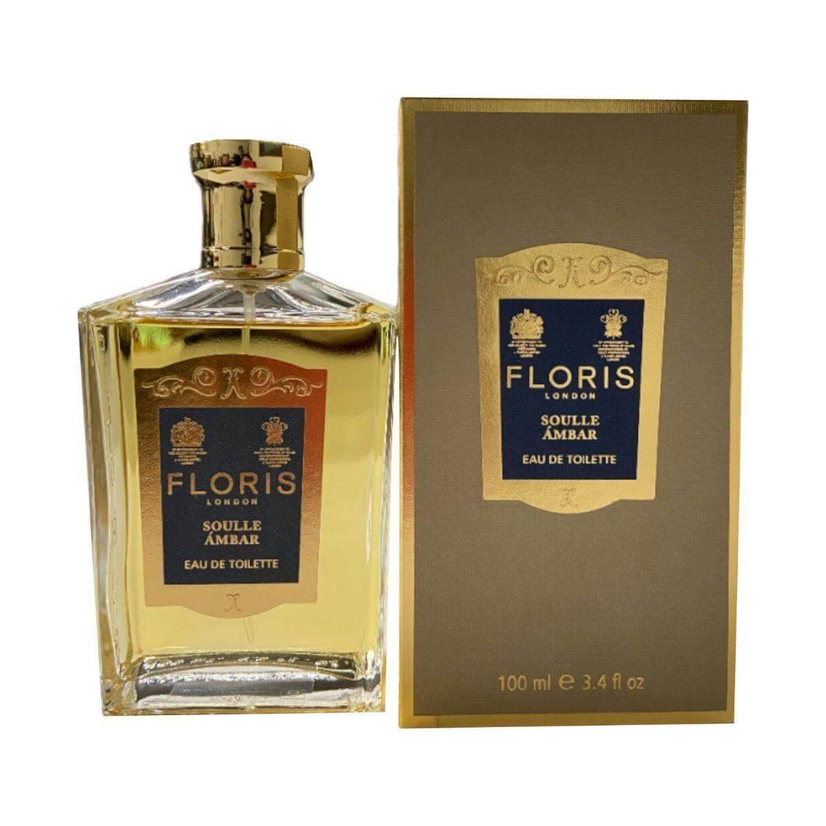 Soulle Ambar by Floris for women EDT 3.3 / 3.4 oz New In Box 886266481148