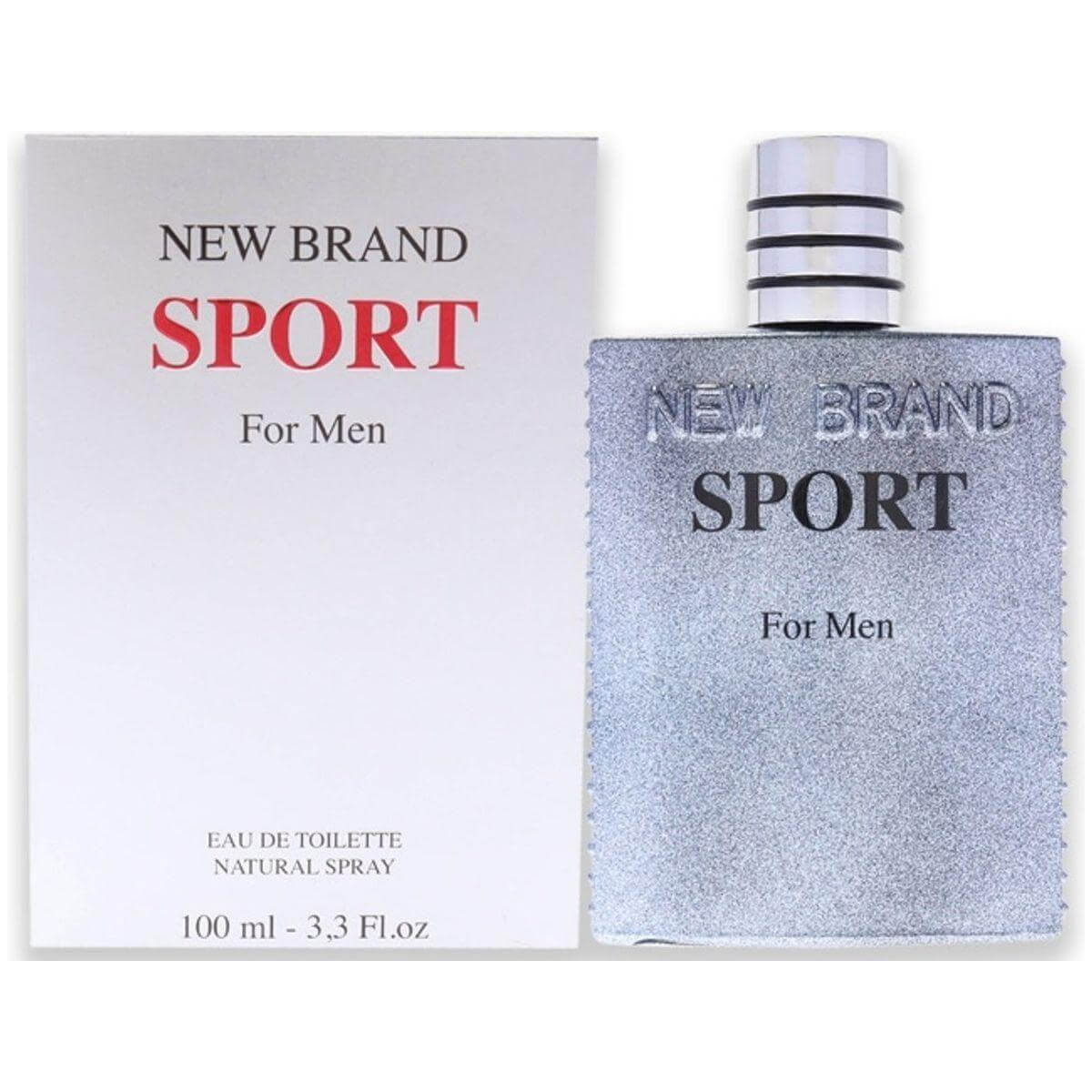 Sport by New Brand cologne for men EDT 3.3 / 3.4 oz New In Box 5425017730828