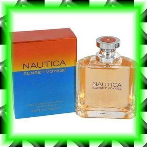 SUNSET VOYAGE NAUTICA Cologne 3.4 oz edt Spray New in Box 31655673400
