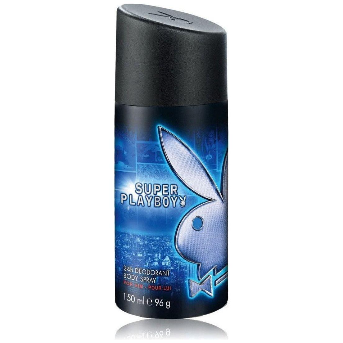 Super Playboy Deodorant Body Spray men 5 oz 3607346624418