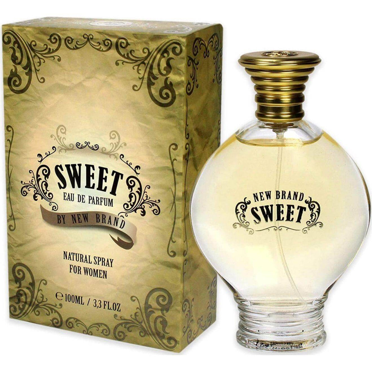 Sweet by New Brand perfume for women EDP 3.3 / 3.4 oz New In Box 5425017734260