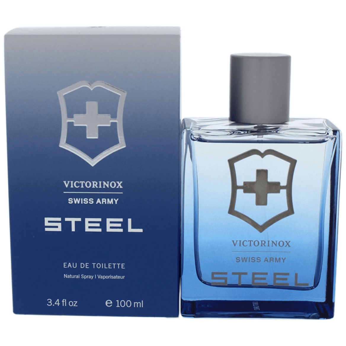 Swiss Army Steel by Swiss Army cologne for men EDT 3.3 / 3.4 oz New in Box 7630042400419