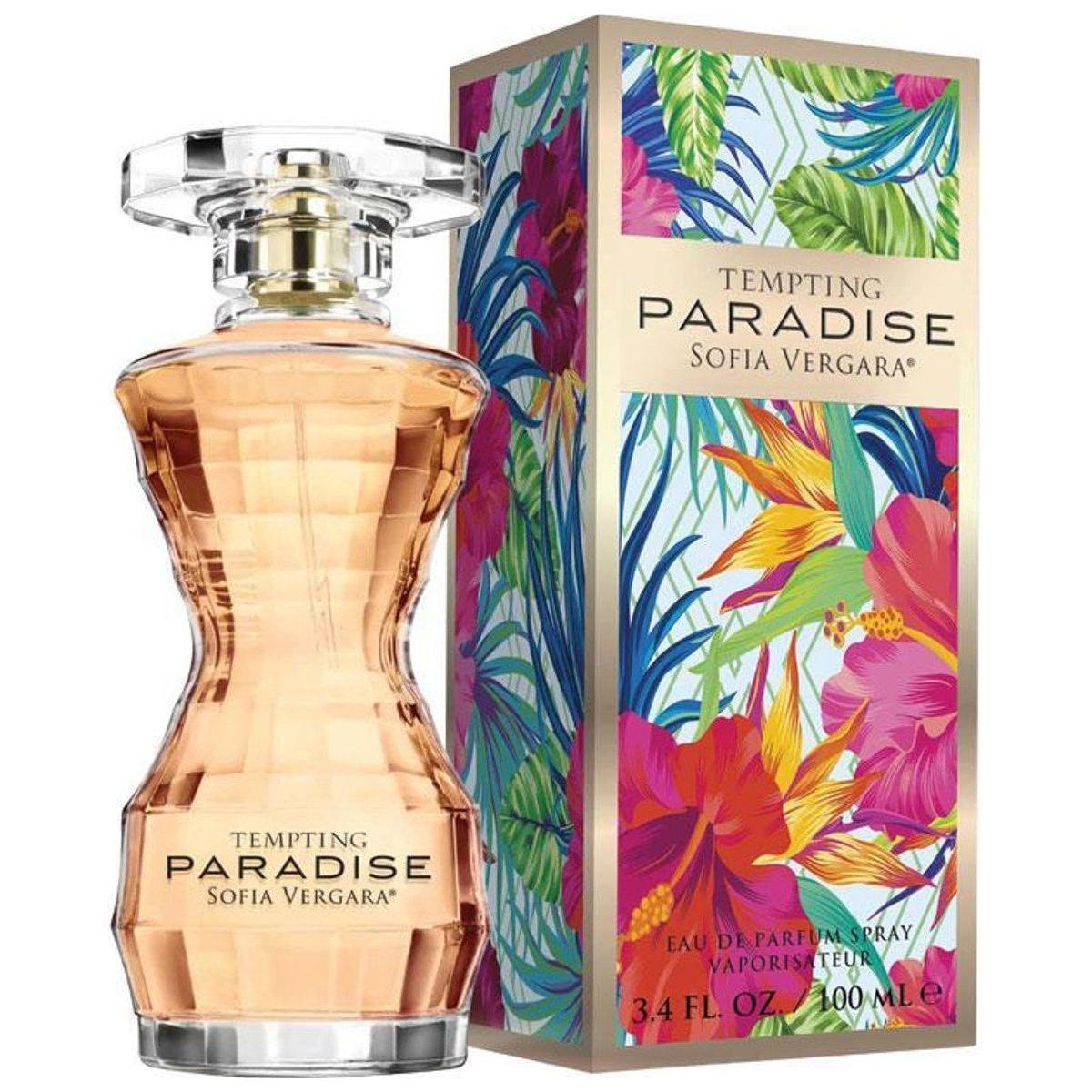 TEMPTING PARADISE by Sofia Vergara 3.3 / 3.4 oz EDP For Women New in Box 840797114555