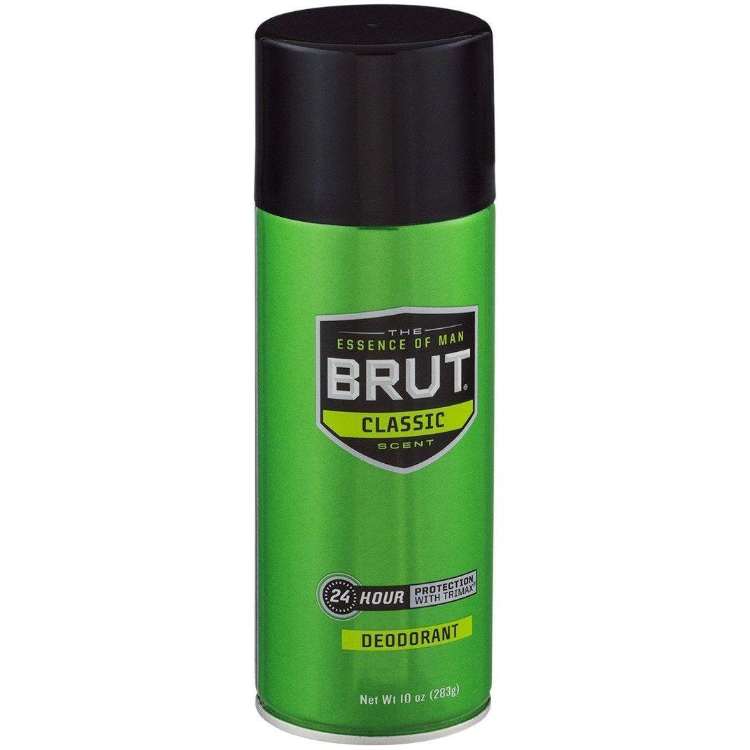 The Essence of men Brut Classic Scent Deodorant 10 oz New Can 827755070047