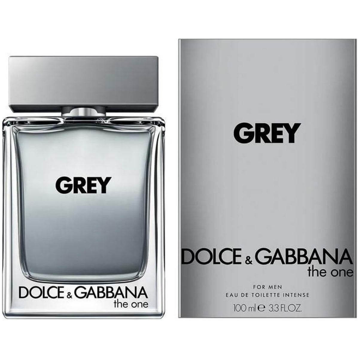 THE ONE GREY by Dolce & Gabbana Cologne Men EDT Intense 3.3 / 3.4 oz New In Box 3423478563650