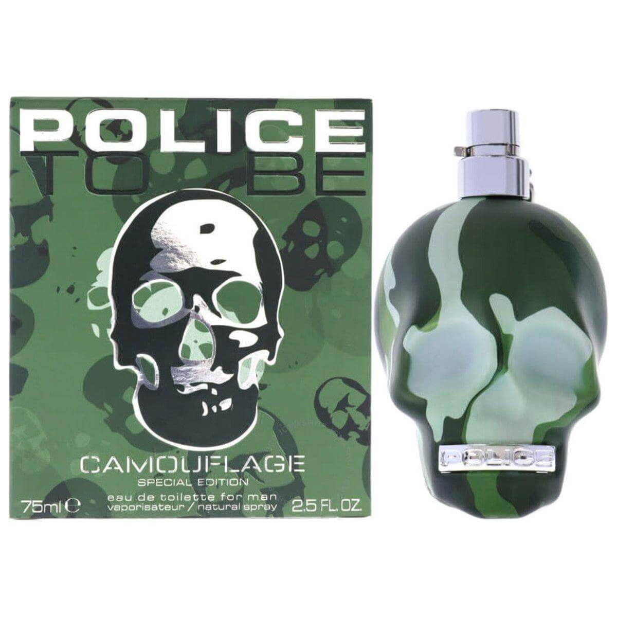 To Be Camouflage by Police cologne for men EDT 2.5 oz New In Box 679602770811
