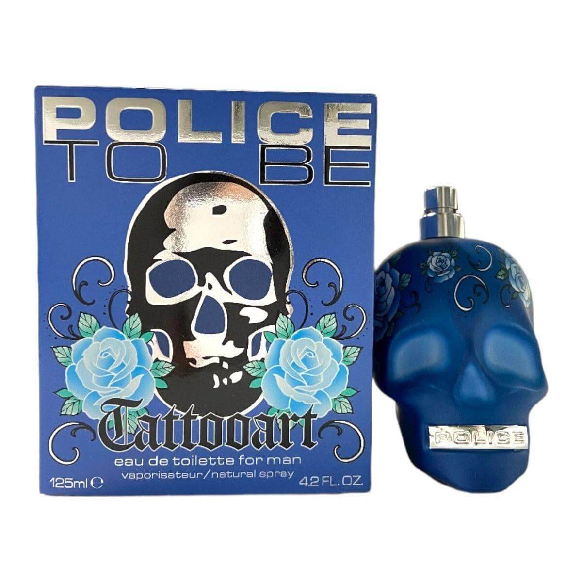 To Be Tattooart by Police cologne for men EDT 4.2 oz New In Box 679602160117