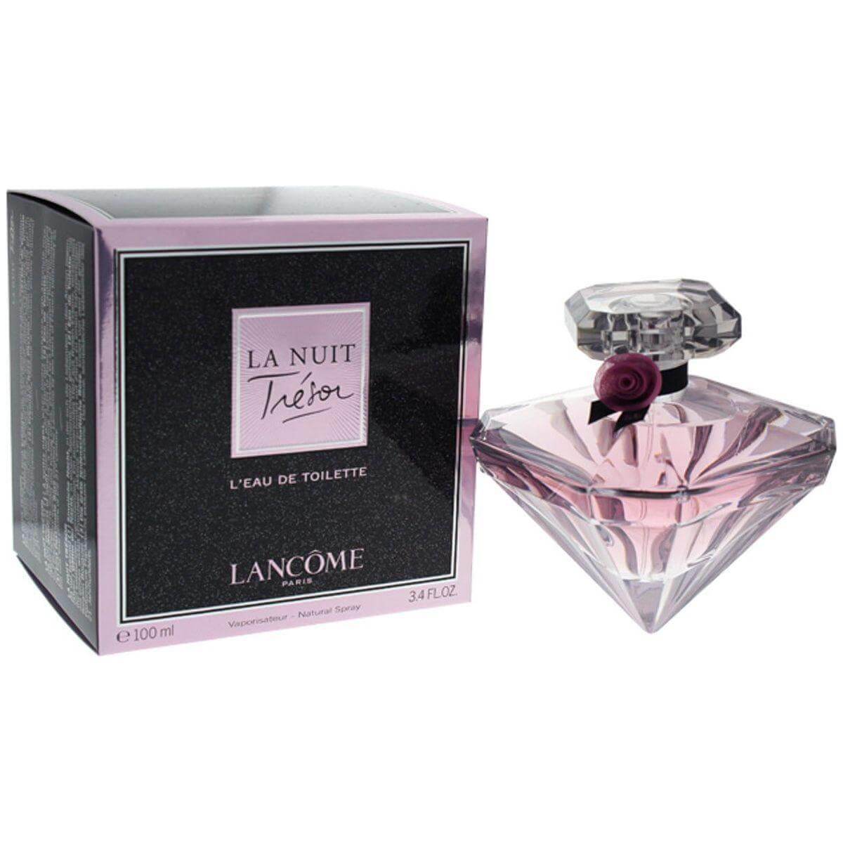 Tresor La Nuit By Lancome L'EDT 3.3 / 3.4 oz New in Box 3614271425966