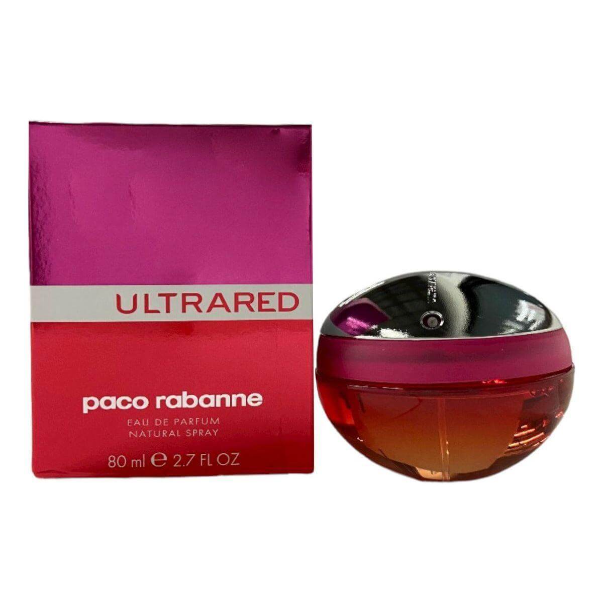 Ultrared by Paco Rabanne perfume for women EDP 2.7 oz New In Box 3349666006016