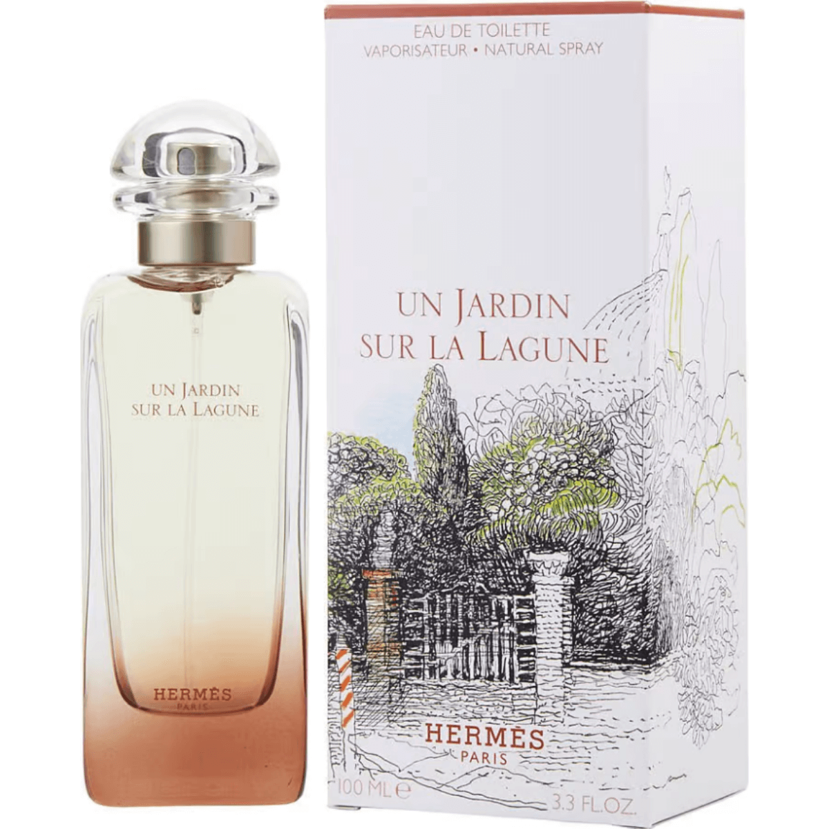 Un Jardin Sur La Lagune by Hermes for unisex EDT 3.3 / 3.4 oz New in B