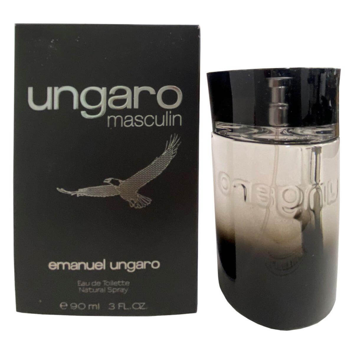 Ungaro Masculin by Emanuel Ungaro cologne EDT 3 oz New in Box 8034097957192