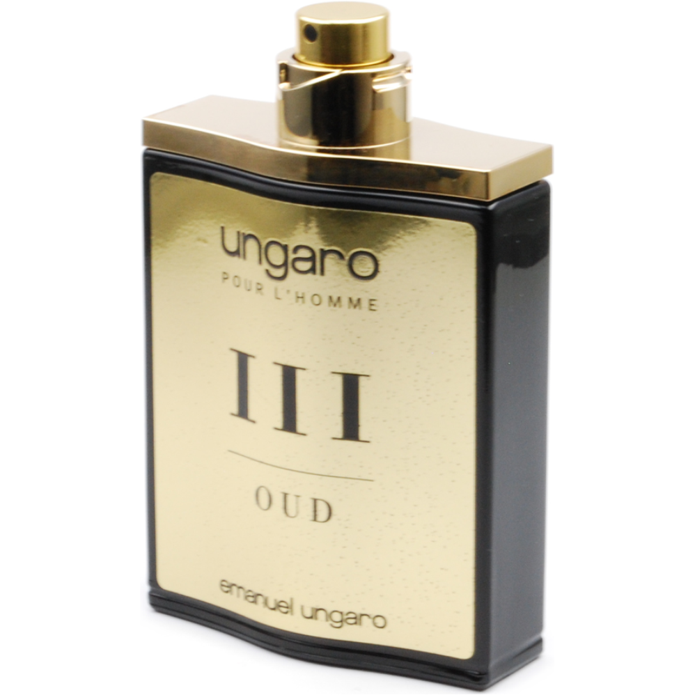 UNGARO pour L'HOMME III OUD by Ungaro cologne EDT 3.3 / 3.4 oz New Tester 8034097959530