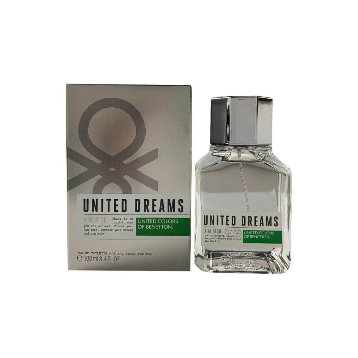United Dream Aim High by Benetton cologne for men EDT 3.3 / 3.4 oz New In Box 8433982002243