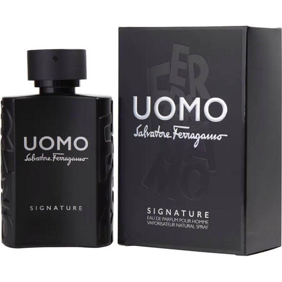 Uomo Signature by Salvatore Ferragamo cologne EDP 3.3 / 3.4 oz New in Box 8056860210754