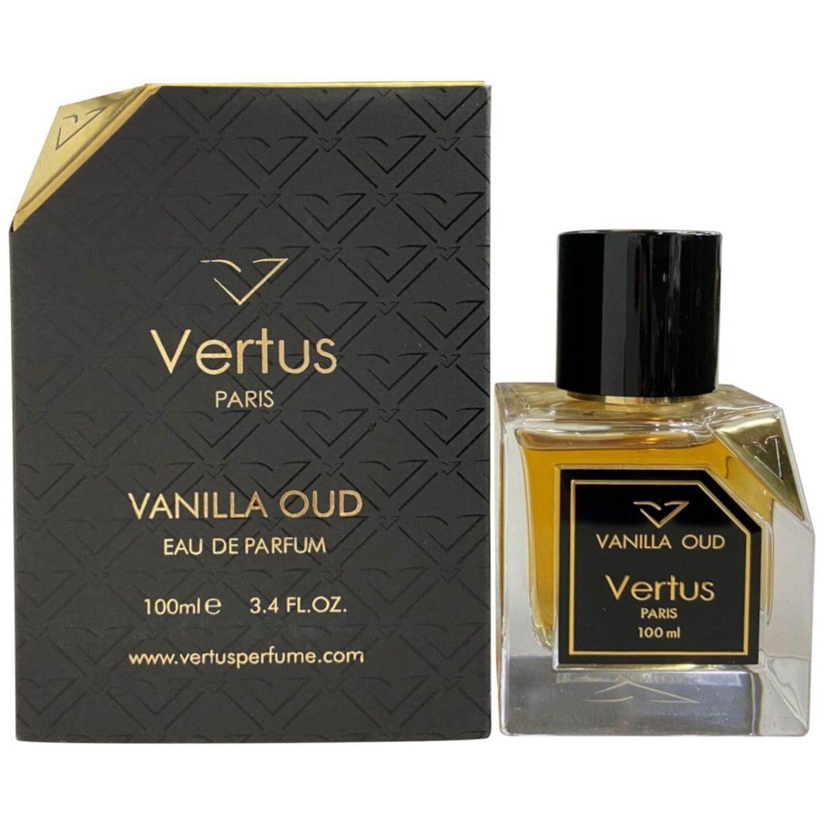 Vanilla Oud by Vertus perfume for unisex EDP 3.3 / 3.4 oz New in Box 3612345679277